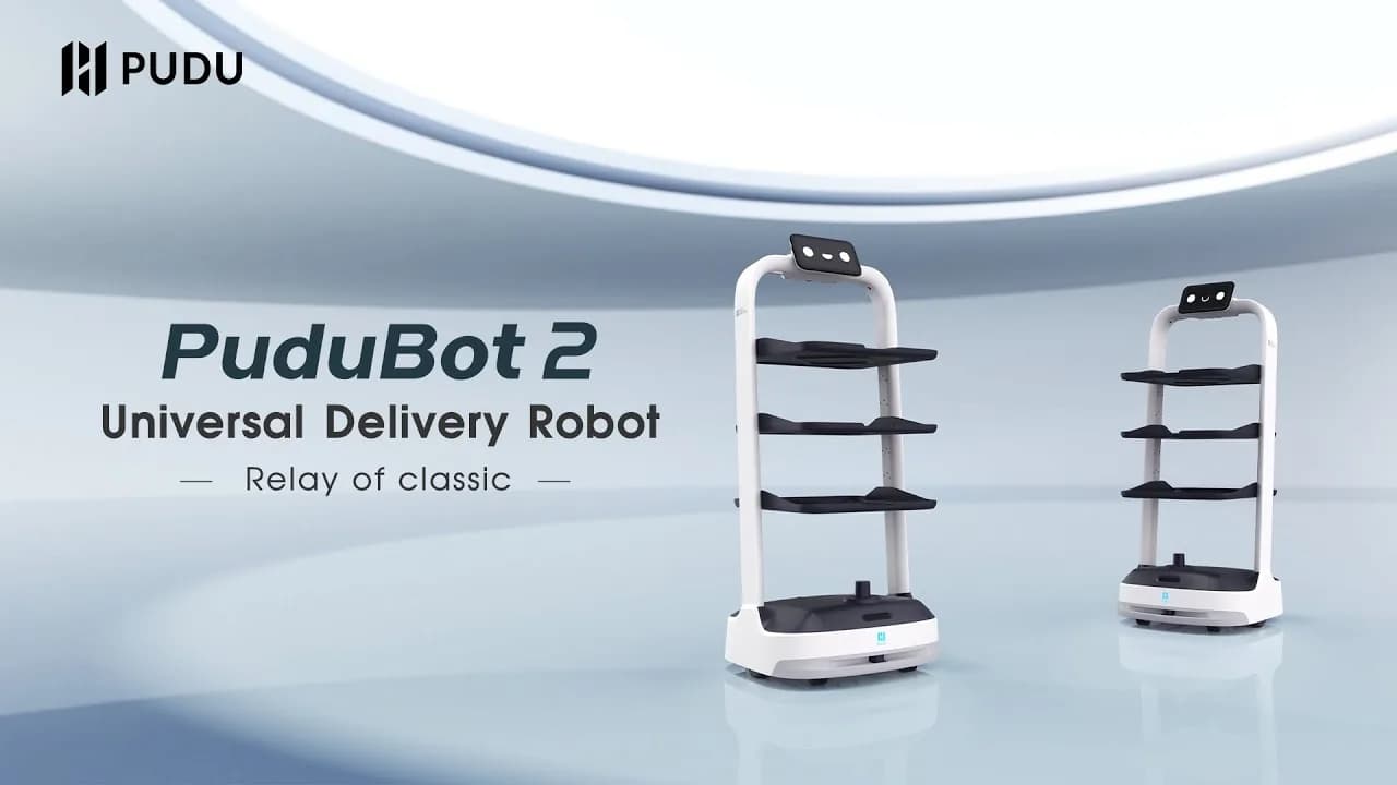 Pudu PuduBot 2 tanıtım videosu kapak görseli